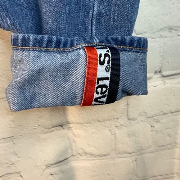 Levi’s Boys Jeans size 8, Adjustable Waist, Sports Tape on the legs - Picture 4 of 8